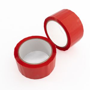 Lepící páska/izolepa červená- 48mmx66m