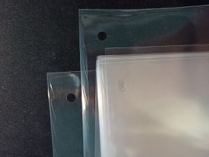 Průhledný sáček s lepící klopou PP 15x20cm - 1kus transparentní