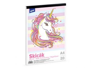 Skicák MFP A4/20 listů 170g