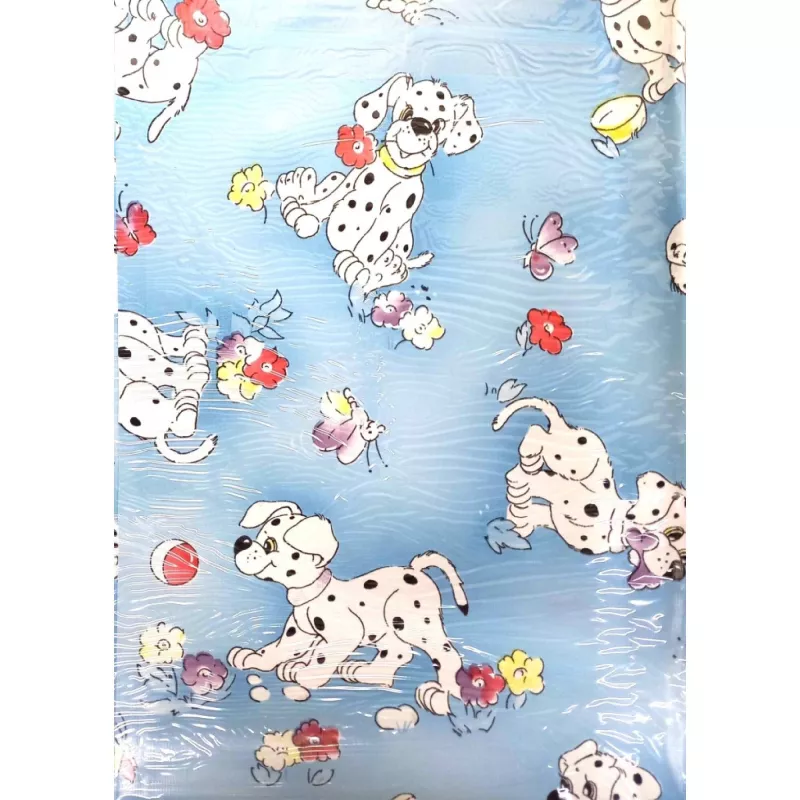 Ubrus PVC 65x50cm modrý - dalmatin Karton P+P