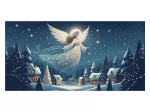 Dopisní obálka DL s potiskem VÁNOC