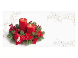 Dopisní obálka DL s potiskem VÁNOC